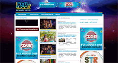 Desktop Screenshot of partyspace.hu